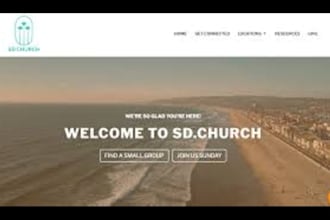 build church website, ministry website, charity website, nonprofit website