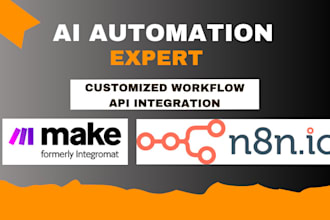 n8n ai agent n8n automation make com automation n8n api integration n8n workflow