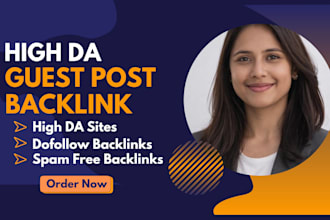 do premium guest post with dofollow SEO backlinks by manual blogger outreach