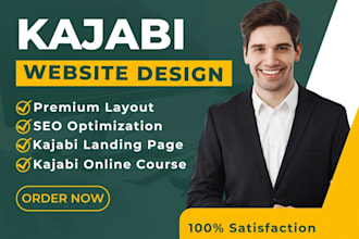 design your professional kajabi online course, kajabi website, kajabi design
