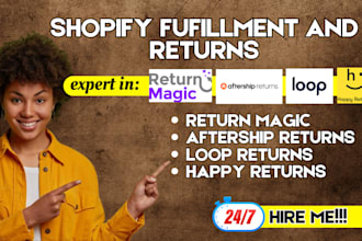 setup shopify returns via aftership loop return magic happy parcelpanel returnly