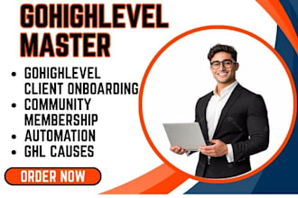 setup gohighlevel client onboarding community membership automation ghl causes