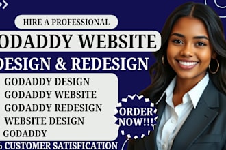 build godaddy website design godaddy website redesign godaddy or SEO development