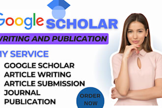 write and publish articles in google scholar peer reviewed indexed journal