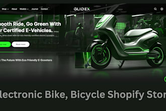 design a shopify store, bicycle website, bicycle store, bike website, bicycle