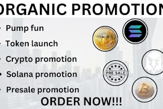 promote your meme coin token launch, pump fun, solana listing on top crypto site