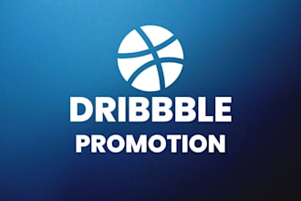 organically promote your dribbble to grow audience
