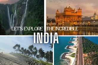 plan a travel itinerary for your trip to india