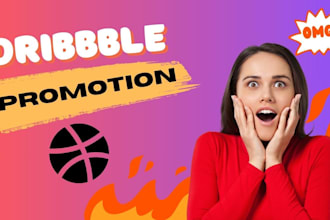 organically boost your dribbbleand promote  to grow audience
