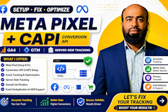 fix facebook pixel, meta capi, ga4, and GTM tracking