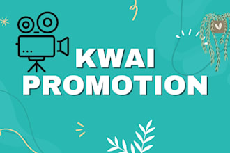 set up and manage kwai marketing to grow organic audience
