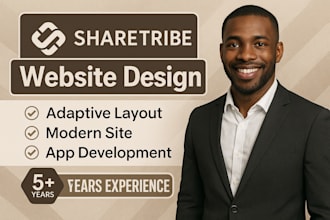 customize, setup, and build sharetribe b2b marketplace, sharetribe landing page