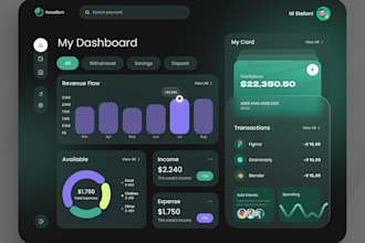 develop neobank app, fintech app, saving app, loan app, ai, ml, bank app