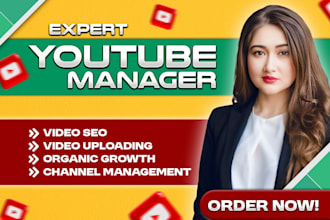 manage your rumble and youtube channels for growth, SEO, and upload
