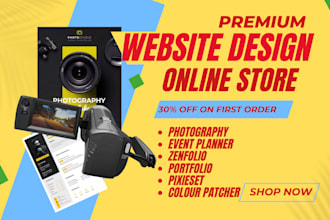 design photography event planning zenfolio portfolio wedding day website