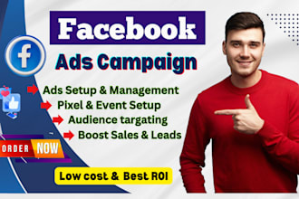 do facebook marketing, fb ads campaign, fb advertising, meta ads manager