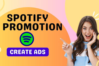professionally create ads to promote your spotify music