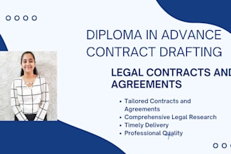 custom legal contracts and agreements drafted to protect your interests