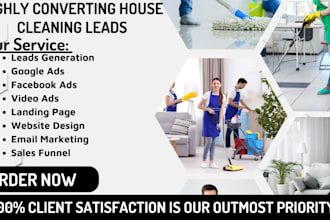 house cleaning leads commercial cleaning leads leads generation landing page
