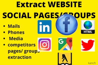 extract your target audience from facebook group pages