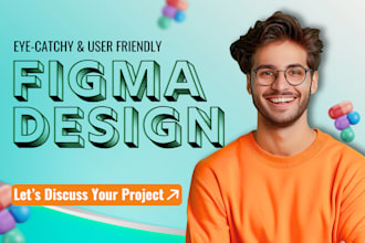 do professional figma design website, website ui ux design, website mockup