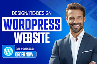 design redesign wordpress website, wordpress blog, website development