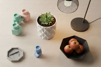 create 3d printable home decor items and accessories