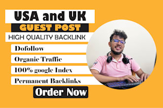 publish high da UK guest post, USA guest post on your niche