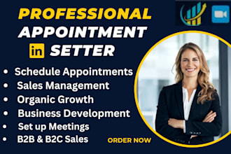 your linkedin marketing manager b2b b2c appointment setter