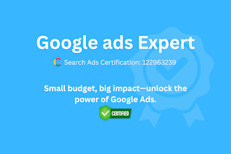 create and manage your google ads for your small business