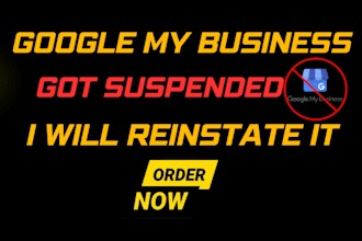 reinstate suspended google my business listing for your local business