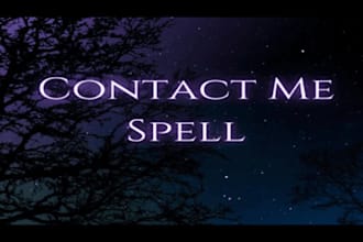cast powerful contact me spell, love me spell, fast love spell, obsession spell