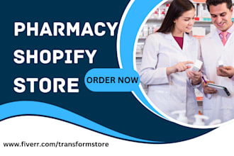 design doctor leads healthcare medicare pharmacy shopify store homecare website
