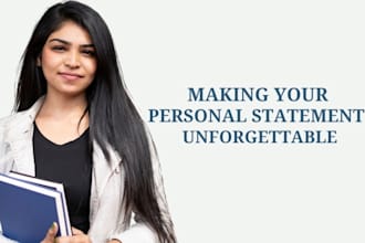 edit your personal statement or college admissions essay