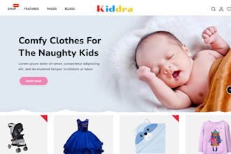 design baby products shopify store baby clothing kids store baby shopify store