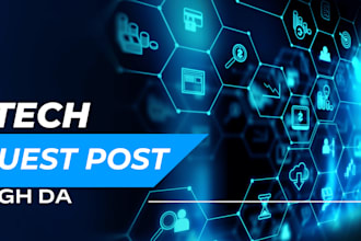 write and publish tech guest post on the high da blogs