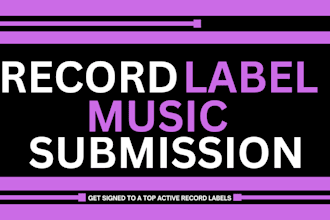 do record label submission to top active record labels manager to get signed