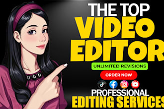 professional video edit, youtube video editing