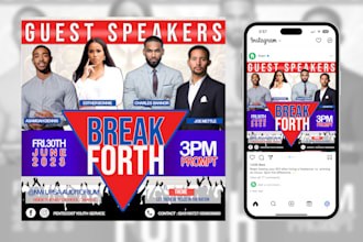 design stunning church flyers and event banners