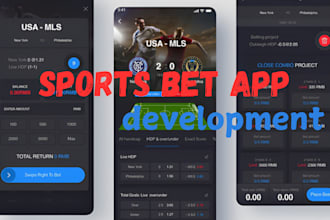 build fantasy sport bet app, football app, sportsbet website, live score app
