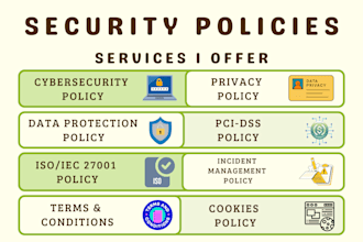 write security policies based on industry standards