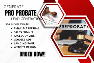 generate pre probate leads cash buyer leads motivated buyer leads real estate
