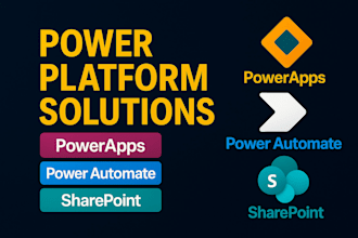 develop modern powerapps, sharepoint solutions, and power automate workflows