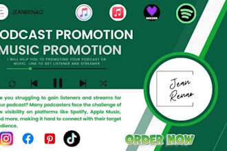 shoutout and share your podcast link to new listeners to get more download