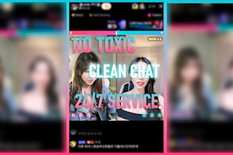 be your expert tiktok live moderator for smooth streams