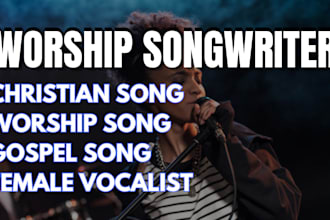 sing your christian worship song female vocalist christian song worship song