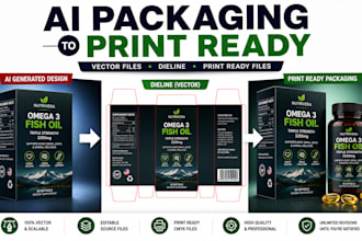 convert ai generated packaging into print ready files