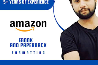professionally format your amazon ebook for  publishing