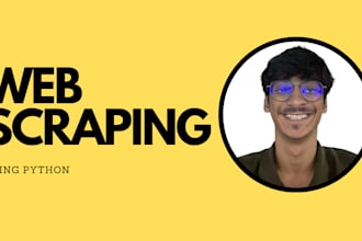 do web scraping, data mining or extraction for any website