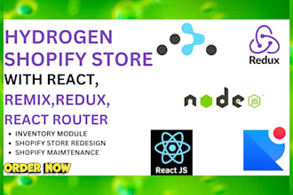 build hydrogen shopify with react, remix online shopify seo debugging website